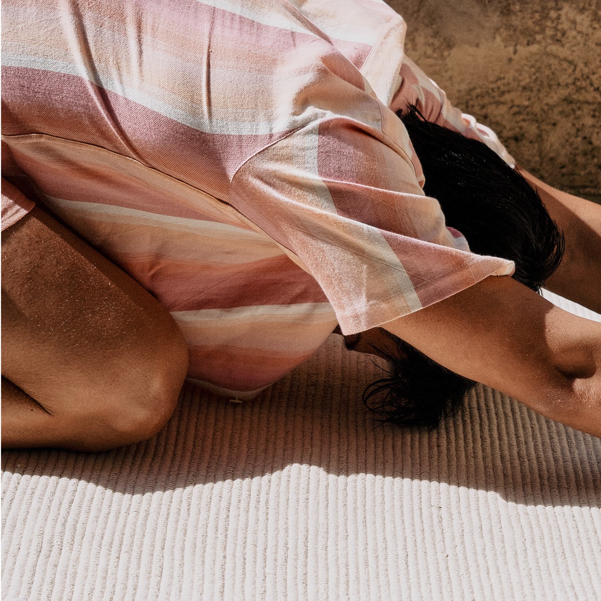Handwoven Cotton Practice Rug